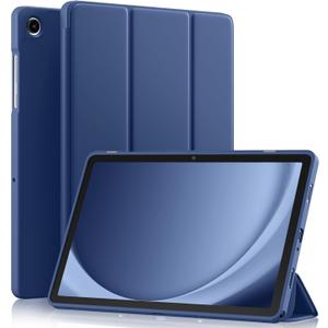 Akkerds Compatible with Galaxy Tab A11 Plus 11" 2026/ A9 Plus Case 11 Inch 2023, Slim Soft TPU Protective Cover with Trifold Stand & Auto Wake/Sleep for Galaxy A11+/ A9+ 5G Tablet Case, NavyBlue