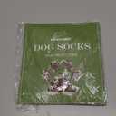 EXPAWLORER 6PCS Anti-Slip Dog Socks to Prevent Licking Paws,Dog Shoes for Hot Pavement,Best Paw Protector Traction Control on Hardwood Floor,Dog Booties for Puppy Small Medium Large Senior Dogs (Brown)