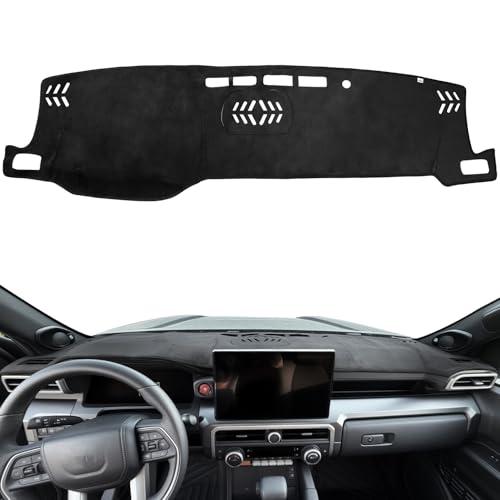 JOYTUTUS Dash Cover Mat Compatible with 2025 2026 4Runner & 2024-2026 Tacoma Dashboard Cover Mat Non-Slip Dash Mat with Openable Speaker Cover