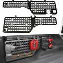 Trumgeta Heavy-Duty Side Bed MOLLE Panel Fit for 2020-2026 Jeep Gladiator 5FT, Military-Grade Aluminum Storage Panel, 300 lbs Load Capacity