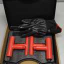 4 in 1 Door Hinge Adjustment Tool, 2025 Upgraded Hinge Gap Adjusting Wrench Set for Residential & Commercial Heavy Doors, Quick & User-Friendly Fix for Round Bolt Hinged Doors