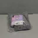 Cot Size Fitted Sheet Only - 4-Way Stretch Jersey Knit & Snug Fit for Bunk Beds, Camping, RV, Folding Beds, Boys & Girls, Wrinkle Free & No Slipping, Soft & Comfortable - Light Gray, Bunk/Cot Twin