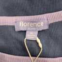 Florence Women’s Ribbed Tank Top – Sleeveless Knit Shirt with Contrast Trim, Size XL