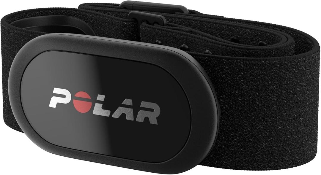 Polar H10 Heart Rate Monitor Chest Strap - ANT + Bluetooth, Waterproof HR Sensor for Men and Women (Black)