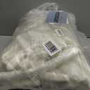 Jetec 24 Pieces Satin Padded Hangers with 360 Swiveling Hook Sponge Shoulder Pads Hanger for Coat, Sweaters, Blouse, Wedding Dress, Women Cloths (Beige)