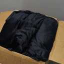 A Nice Night Satin Silky Soft Quilt Luxury Super Soft Microfiber Bedding Thin Comforter Set Full/Queen, Light Weighted (Black, Queen)