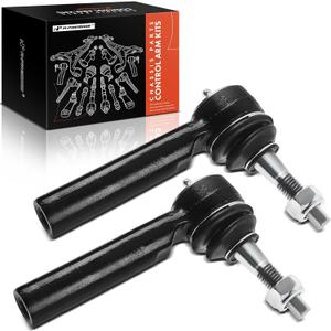 A-Premium 2 x [5.520 Inch] Front Outer Tie Rod Ends, Compatible with Chevy & GMC & Cadillac - 2007-2014 - Silverado 1500, Tahoe, Suburban, Avalanche, Sierra 1500, Yukon (XL 1500), Escalade (ESV & EXT)