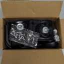 Zoofen Replacement Luggage Wheel Repair Suitcase Bag Parts Spinner Wheels Casters for Travel Customs Box W044 (A Set 4PCS)