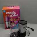 Magic Bullet Blender, Small, Silver, 11 Piece Set