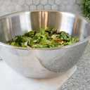 Fox Run Stainless Steel Mixing Bowl, 10.75 Quart Capacity Large Metal Bowl