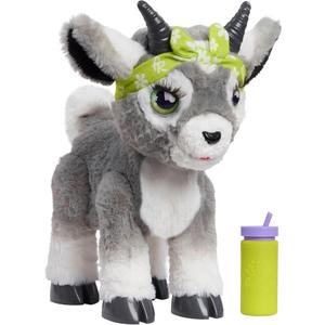 furReal Daisy the Yoga Goat Interactive Toy, 11inch Realistic Plush, Kids Toys for Ages 4 Up by Just Play