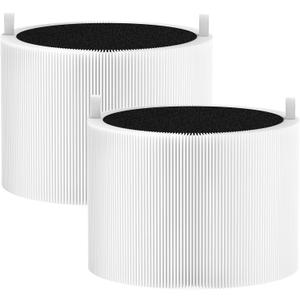 2 Pack 211i Max Replacement Filter Compatible with BLUEAIR Blue Pure 211i Max Air Purifier, Ture HEPA & Activated Carbon Replacement Filter