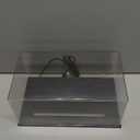 Lighted Display Case for 1/24 Scale Model Cars , No Assemble Show Case with Lights and Leather Base, Clear Acrylic Display Box for Cars Baseball Tennis Dust Proof UV Protection(11x6x5inch)