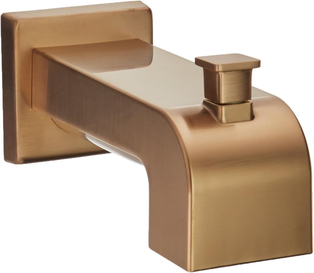 Delta Faucet RP53419CZ Vero, Tub Spout - Pull-Up Diverter, Champagne Bronze,.5, 0.5