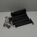 6PCS Adjustable Height Bed Support Legs, Heavy Duty Metal Bed Frame Support Legs, 10.2-16.5 inch Furniture Risers Replacement with Non-slip Base for King Queen Slats/Furniture/Table/Couch/Sofa/Dresser