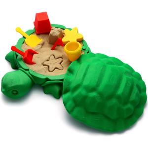 Mini Desktop Turtle Sandbox with Soft Sand and Small Tools -Premium Sand Garden for Desk Kit - Mini Zen Garden Kit Gifts Decor Desktop Accessories for Home, Office - Fidget Stress Relief