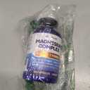 Magnesium Glycinate Complex for Women & Men with Vitamin D3 & B6, 60ct