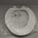 Bemis 170 Durable Plastic Toilet Seat, Elongated, White