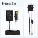 RVBOATPAT Power Wheel Charger 12 Volt with 12 AWG Wire Harness Connector 12V Battery Power Wheel Ride-on Toys