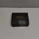 BELINOUS Universal Leather Car Steering Wheel Cover, Stitch On Wrap (Size M4, Black)