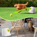 AFP Automatic Ball Launcher for Dogs Interactive Puppy Pet Ball Indoor Thrower Fetch Machine, 3 Balls Included (2 inch) for Small to Medium Dogs