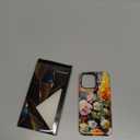 LUMARKE for iPhone 15 Case Cute - Wireless Charging Compatible - Dual-Layer Soft Silicone + Hard Shell - Trendy Floral Design - Glossy Phone Cover for Women - Oil Painting Flowers