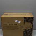 Kids Sofa, 2-in-1 Flip-Out Foam Couch, Foldable Soft Play Lounge Chair, Blue