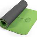 Yoga Mat Non Slip, Pilates Fitness Mats, Eco Friendly, Anti-Tear 1/4" Thick Yoga Mats for Women, Exercise Mats for Home Workout with Carrying Sling and Storage Bag