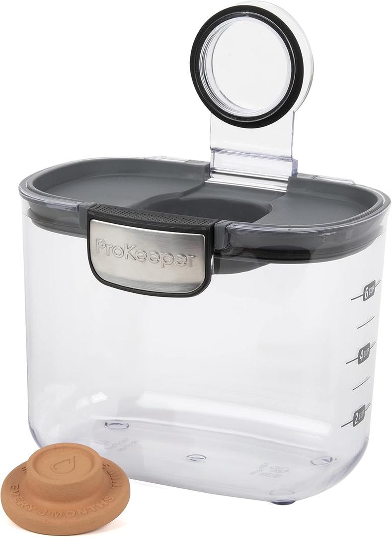 ProKeeper Brown Sugar Storage Container - Airtight, Freshness Sealing, Spill-Proof Design for Optimal Sugar Preservation