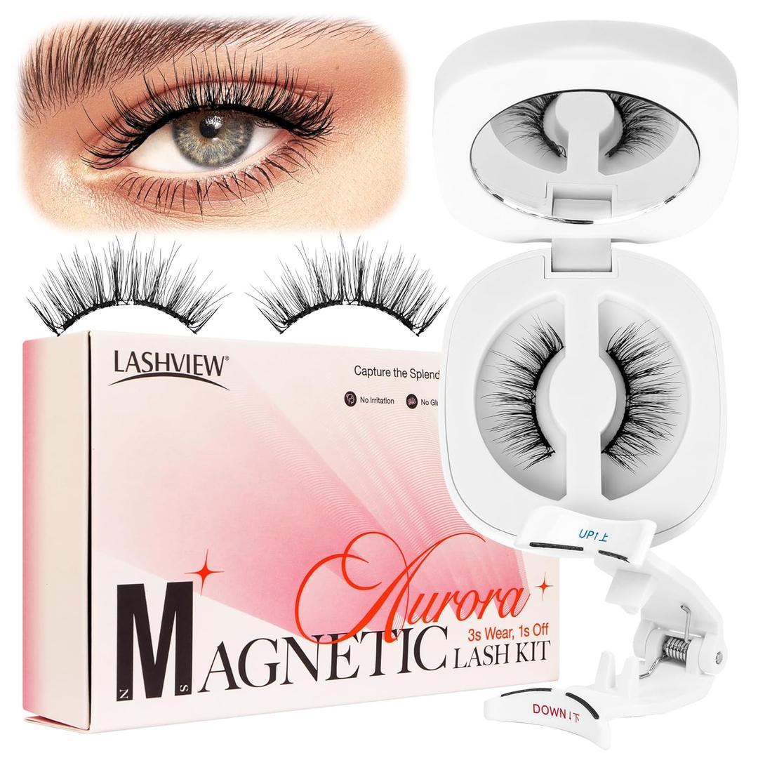Magnetic Eyelashes with Applicator