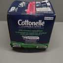Cottonelle GentlePlus Flushable Wet Wipes with Aloe & Vitamin E, 8 Flip-Top Packs, 42 Wipes Per Pack (336 Total Wipes), Packaging May Vary