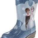 Disney Frozen Cowgirl Western Boots - Elsa and Anna cowboy boot - Blue (size 12 Little Kid)