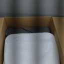 Chair Cushions for Dining Chairs, D-Shaped Seat Cushions with Removable Washable Cover and Ties, Chair Pads for Kitchen, Indoor Dining Room, Patio Chairs, 17'' x 16'', Set of 4, Dark Grey