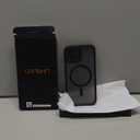 CANSHN Magnetic for iPhone 15 Case, Upgraded [Full Camera Protection] [Compatible with Magsafe] [Translucent Matte] Shockproof Protective Phone Case for iPhone 15 6.1" - Black