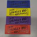 Yexiya 4 Pcs Jumbo Gaint Erasers Bulk 5.5 Inch Large Eraser for Really Big Mistakes Big Pencil Rubber 6 Colors for Students Back to School Stationery Supplies Joke Gag Gift for Work and School Party