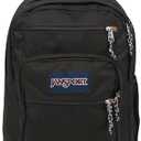 JanSport Cool Backpack, with 15-inch Laptop Sleeve - Large Computer Bag Rucksack with 2 Compartments, Ergonomic Straps, Black