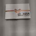 AIMUDI Khaki Velvet Bows - 6.5" x 15" Christmas Bows for Gift Wrapping, Tree, Wreath, Garland, Staircase, Home & Outdoor Decorations - 2 PCs (Camel)