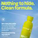 ATTITUDE Mineral Sunscreen Lightweight Lotion SPF 50, Broad Spectrum Zinc Oxide, EWG Verified, Non-Nano, Water-Resistant 80 Minutes, Non-Greasy for Face & Body, Vegan, Unscented, 3 Oz