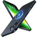 TORRAS Magnetic Slim-Fit for iPhone 16 Case 6.1 inch, Ultra-Thin 16 Phone Case Compatible with MagSafe Phone 16 Case, Light Anti-Scratch Matte Hard PC Bayer OriginFit, Black