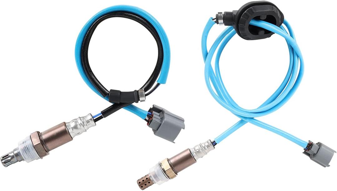 2Pcs Upstream and Downstream Oxygen O2 Sensor for 2003-2007 Accord L4-2.4L OE#234-4797 234-9040