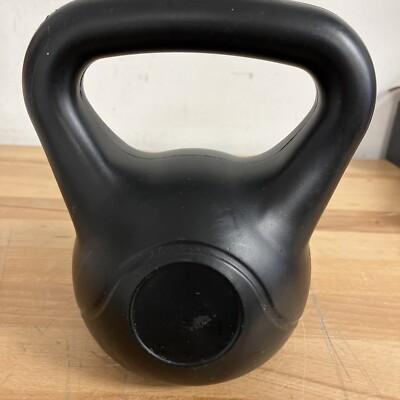 10 lb Kettlebell Pro Strength Fit (Kettle Bell Black Vinyl/Plastic)