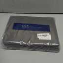 Duvet Cover Twin/Twin XL Size Set - Extra Soft Twin/Twin XL Duvet Cover 68" x 90" with 1 Pillow Sham - Hotel Luxury, Easy Care, Fade Free with Zipper Closures & Ties - Comfy & Breathable (Charcoal)
