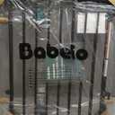 Babelio Baby Gate for Stairs, Kitchen & Doorways, No Bottom Bar| One-Handed Operation| Auto-Close| Hardware Mount (Drill Needed) Safety Dog/Pet Gate (Black - B17, 26-43" W, 28" H)
