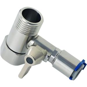 Stainless Steel Water Supply Adapter 1/2" x 1/2" x 3/8" Tee Stop Valve  ideal for RO (Reverse Osmosis) water filters, coffee brewers, ice makers, and PE water line splitters in refrigerator systems. Stainless Steel Water Supply Adapter 1/2" x 1/2" x 3/8" Tee Stop Valve  ideal for RO (Reverse Osmosis) water filters, coffee brewers, ice makers, and PE water line splitters in refrigerator systems.