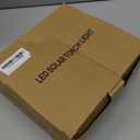 Halloween Skull Flame Lights with 8 Spider Tentacles 2 Pack- Solar Powered Outdoor Lighting Decoration for Halloween Parties, Gardens, and Haunted Displays (Orange, 2 Pack)