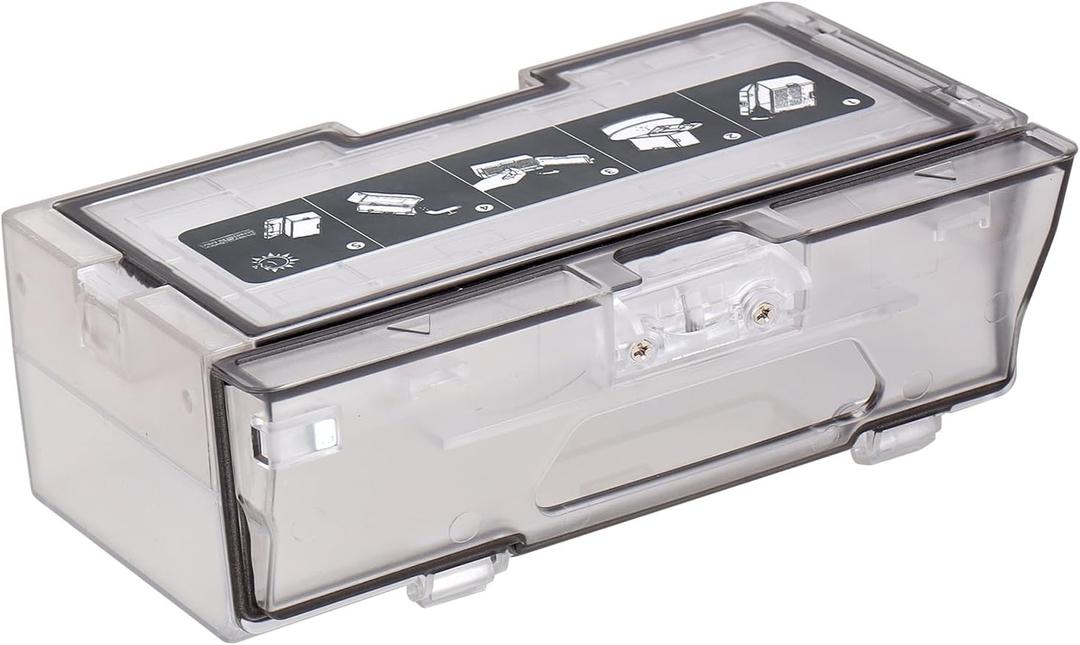 Dust Bin Box for Roborock S7 S70 S75 T7s Plus T7s Vacuum Cleaner - Waste Dustbin Box Replacement Accessories Spare Parts