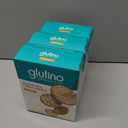 3 x Glutino Gluten Free Snack Crackers, Premium Rounds, Original, 4.4 oz (EXP 06/03/26)
