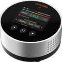 RM-65 Radon Detector for Home Basement, Continuous Radon Monitor with Audible & Visual Alarm, LCD Color Display, Long Term Portable Gas Detector for Home, pCi/L or Bq/m