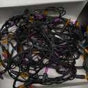 HOME LIGHTING 66ft Christmas Decorative Mini Lights, 200 LED Green Wire Fairy Starry String Lights Plug in, 8 Lighting Modes, for Indoor Outdoor Xmas Tree Wedding Party Decoration (Red & Green)