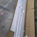 30X80in Accordion Door Interior,PVC Sliding Folding Doors with Lock,Divider Door with Hardware, White Multifold Interior Doors